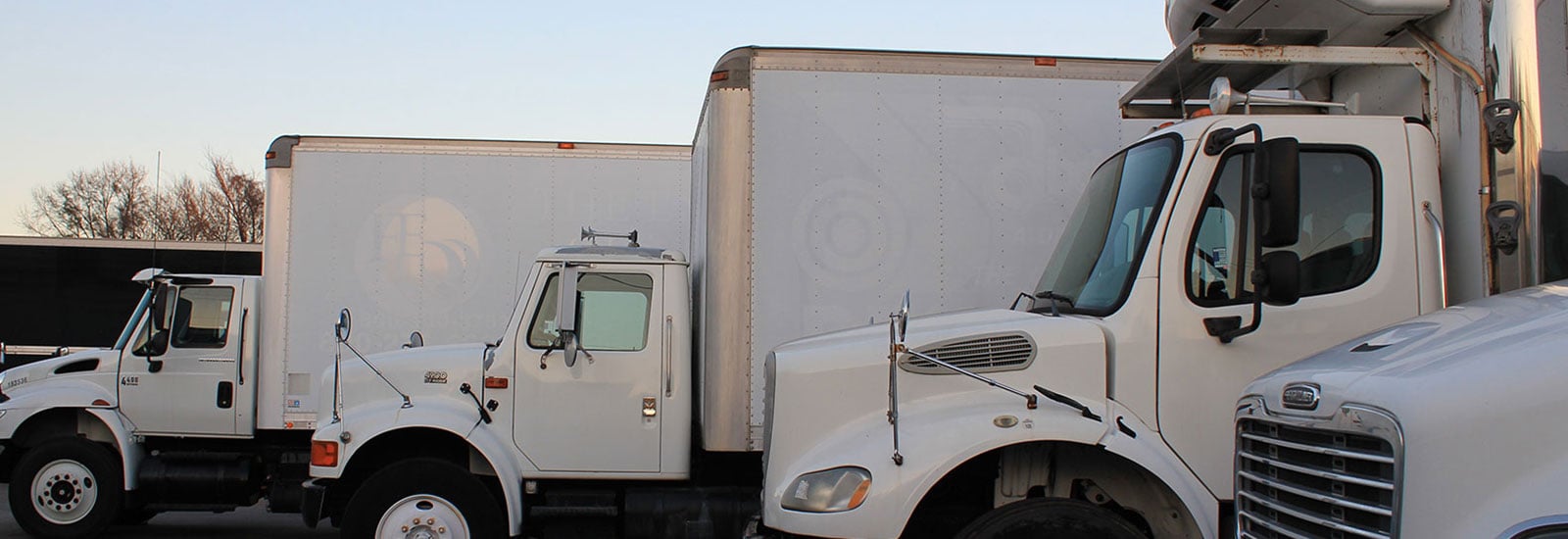 New and used dry vans and reefer trucks available